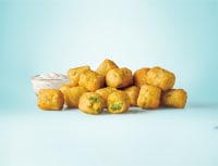 Cheese jalapeno popper 15pc + free dip