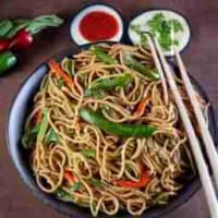 Veg Butter Garlic Fried Noodles