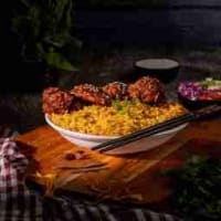 Korean Chicken Wings Rice Bowl
