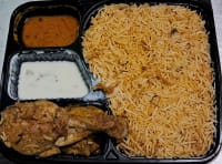 Gongura chicken biryani (bone) - meal box