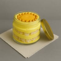 Butterscotch jar cake