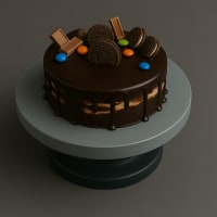 Chocolaty mousse cake