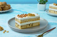 Old Fashioned Walnut Cheese Cake Eggless Pastry