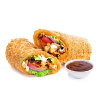 Crunchy chicken wrap