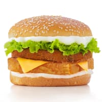 Double-up paneer burger