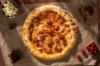 Australian BBQ & Grilled Chicken Pizza