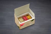 Assorted Macaron Box - 3Pc (Eggless)