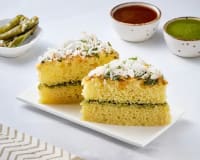 Sandwich Dhokla (2 Pcs)