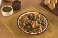 Samosa Choley Chaat (Serves 1)