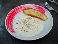 Creamy Butter Garlic Prawns