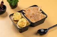 Masala Egg Curry & Paratha Dabba