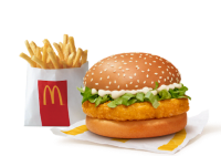 McChicken Burger + Fries (R)