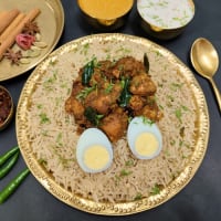 Chicken Fry Piece Bagara Biryani