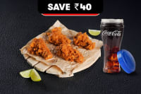 Hot Chilli Lime Wings & Coke