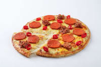 Smoky Pepperoni & Kheema Medium Pizza