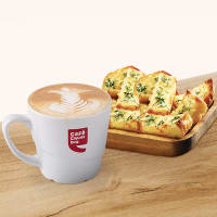 Cappuccino N Classic Garlic Bread