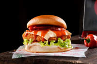 Korean Honey Gochujang Paneer Burger (Its Spicy)