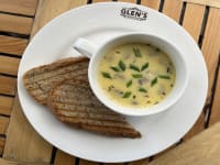 Mushroom And Parmesan Soup