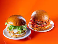 Korean Fried Chicken +Classic Chicken Burger