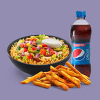 Burrito Rice Bowl Meal Regular Veg (aka Mexican Biryani)