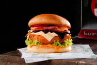 Zesty BBQ Paneer Burger