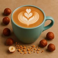 Roasted Hazelnut Cappuccino Coffee