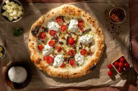 Naples Woodfired Creamy Burrata Pizza