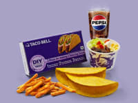 DIY Crunchy Taco Supreme Meal Non Veg