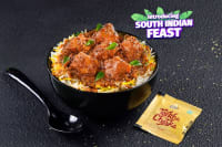 Chettinad Chicken Rice Feast (Regular) - Hyderabadi Khas Rice