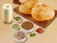 Chole Bhatura Thali