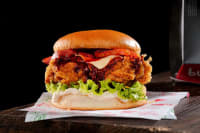 Korean Honey Gochujang Fried Chicken Burger (Its Spicy)