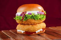 Double Patty Classic Veggie Burger