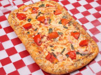 Tomato N Basil Cheese Pizza - Sicilian Crust
