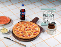 Tandoori Paneer Pizza [Big 10"]+ Chocolava+ Nachos+ Thums Up
