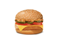 Mexican Grilled Chicken & Cheese Burger