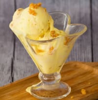 Butterscotch Ice Cream Double Scoop