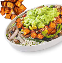 Vegan Peri Peri Potato Bowl - Includes Guacamole