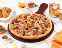 Chicken Full Smash Pizza [BIG 10"]