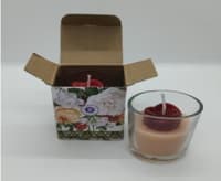 Votive Shot Glass Candle (By Using Soya Wax)