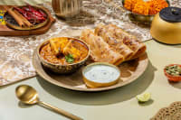 Paneer Korma Paratha Meal