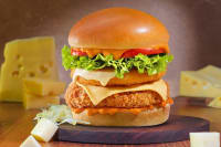 Lord Cheesynator Veg Burger