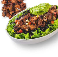 Vegan Crispy Mushroom Salad - Includes Guacamole