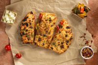 Vegetable Stuffed Garlic Bread