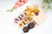 CREAM CHEESE FROSTED T'ART CUP CAKE COLLECTION PACK OF 4