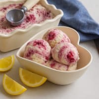 Raspberry Ripple Ice cream