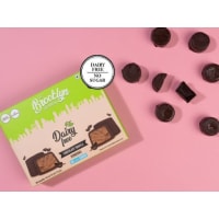 Chocolate Truffle Bonbons - Pack Of 12 (Dairy Free, No Added Sugar)