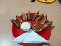 Paneer Tawa Fried Momos [8 Pieces]