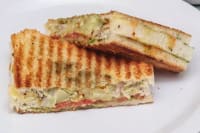 Schezwan Chicken Cheese Grilled Sandwich