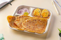 Mughlai Egg Curry With Paratha Lunchbox