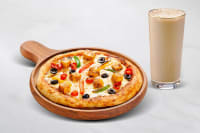 Mexican Paneer Pizza & Reg-Classic Cold Coffee